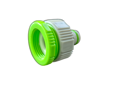 Female Tap Connector 1" or 3/4" BSP Female, Green/Gray - Best4Trade-Retail Garden watering