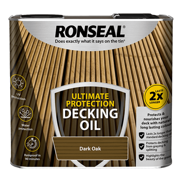 Ronseal Ultimate Protection Decking Oil - All Colours - Ronseal