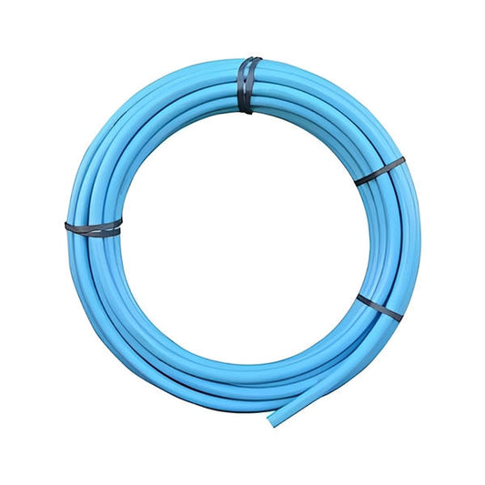 20mm Blue MDPE Underground Pipe Coil - All Lengths