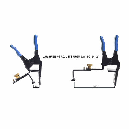 JAG Clamp XL - opens up to 5 1/2" - Pair (21-291) - RHINOBUILD Bricklaying Tools