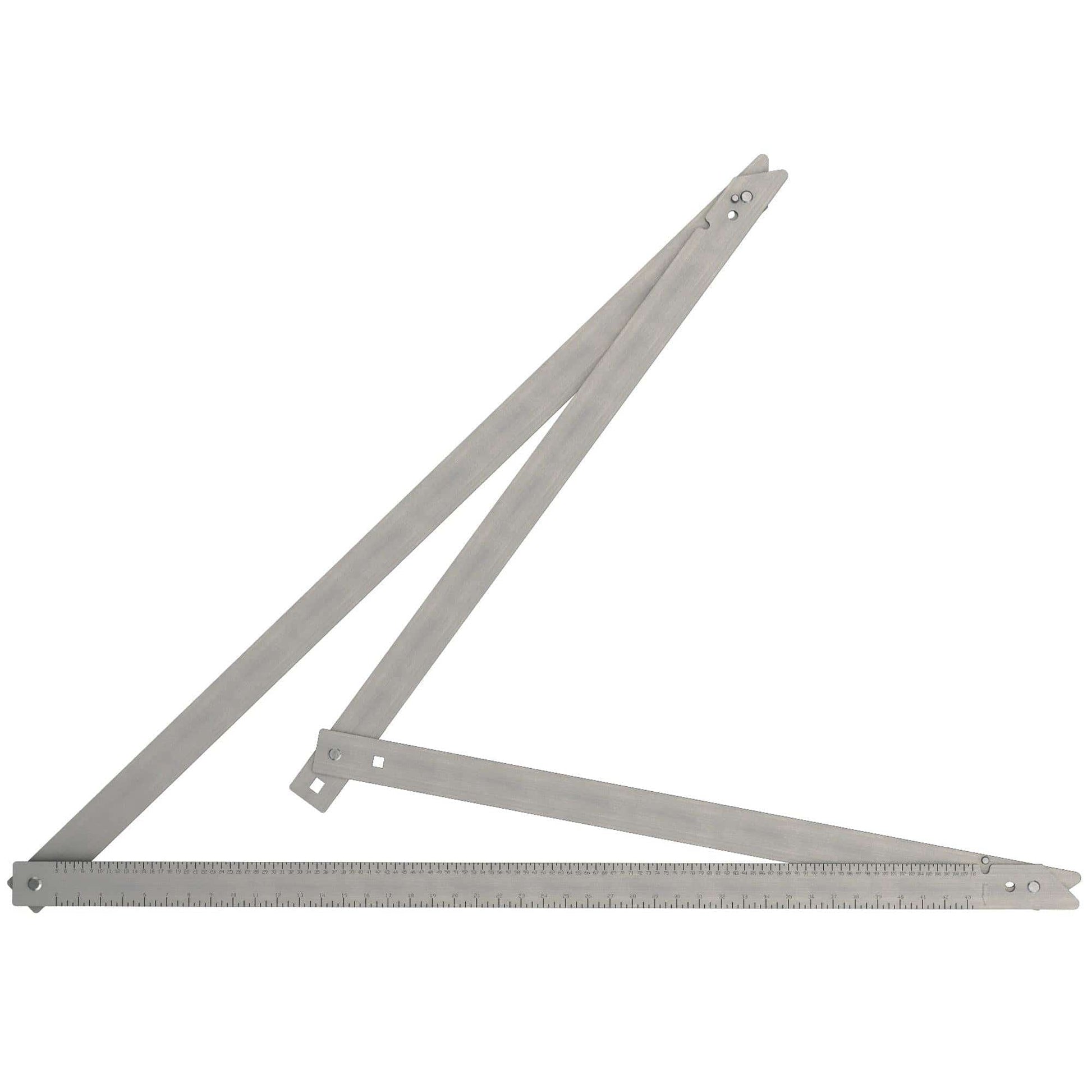 Bon Tool Folding 48" Aluminium Tri-Square (21-360) - RHINOBUILD Bricklaying Tools