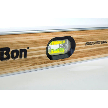 Bon Tool Laminated Hardwood I Beam Level - RHINOBUILD Bricklaying Tools