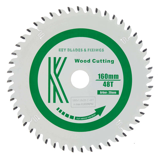 Circular Saw Blades 160mm x 20mm x 1.8mm HKC 48 Tooth Track - 2103