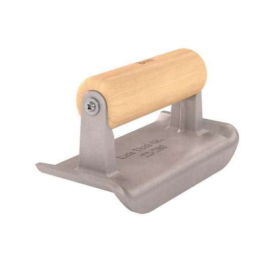 Bon Tool Aluminium Concrete Edger - Wood Handle (22-250) - RHINOBUILD Bricklaying Tools