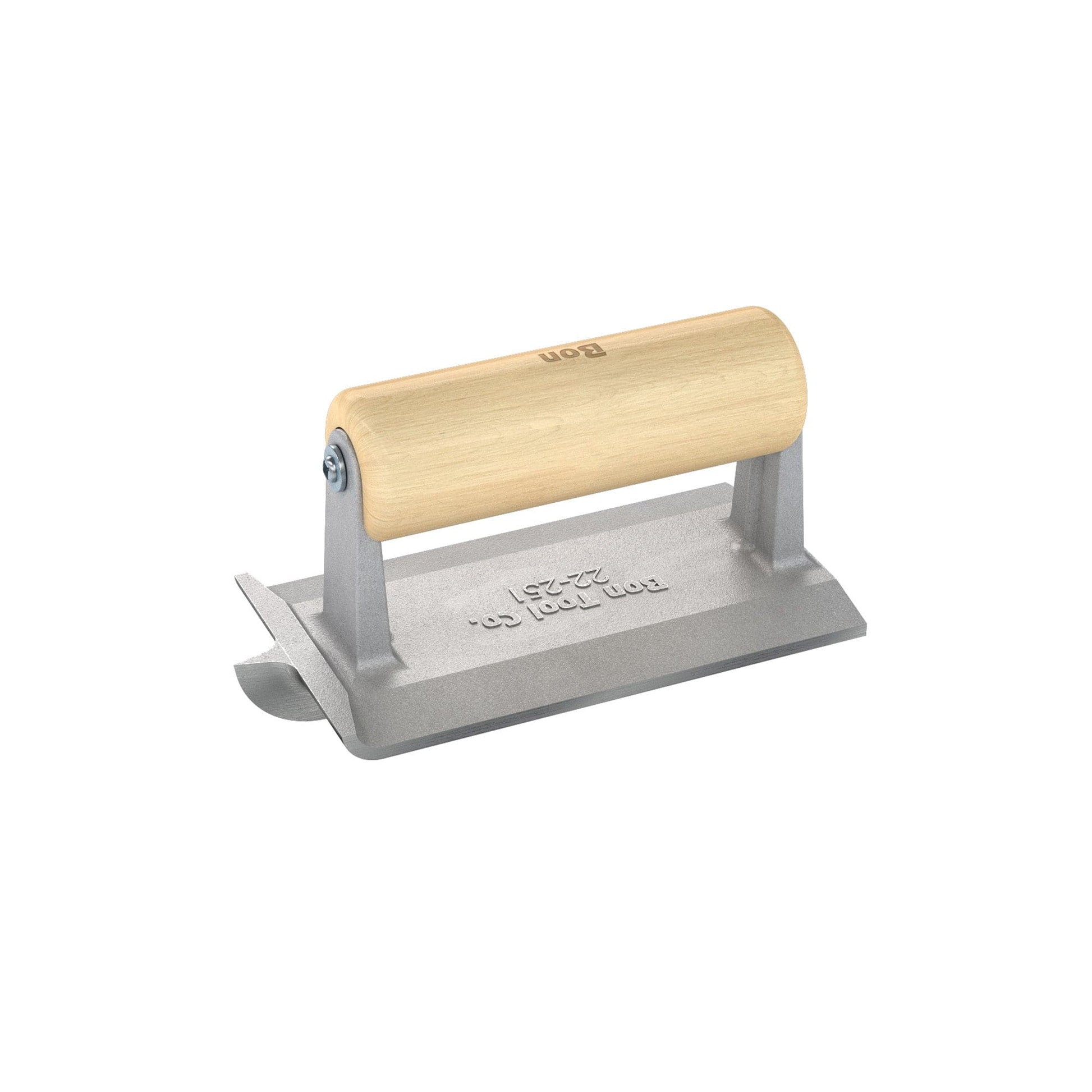 Bon Tool Aluminium Concrete Groover - Wood Handle - RHINOBUILD Bricklaying Tools