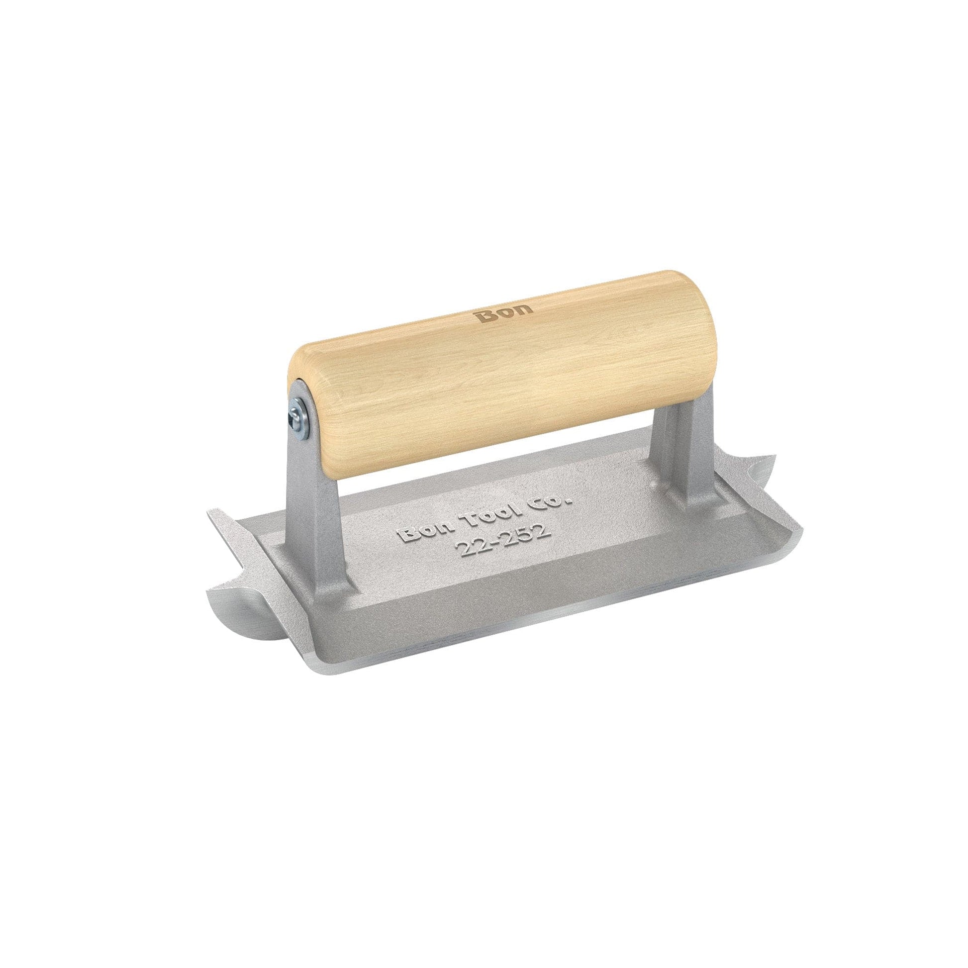 Bon Tool Aluminium Concrete Groover - Wood Handle - RHINOBUILD Bricklaying Tools