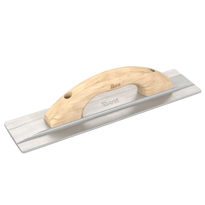 Bon Tool Extra Wide Magnesium Float - Wood Handle - RHINOBUILD Bricklaying Tools