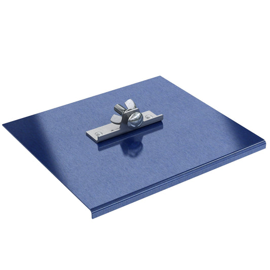 Bon Tool 9” x 8” Blue Steel Walking Concrete Edger - RHINOBUILD Bricklaying Tools