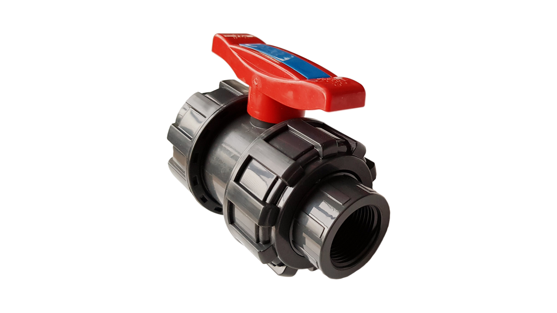 PVC Double Union 1/2" BSPF Stopcock - Best4Trade-Retail Tech Hose & Fittings
