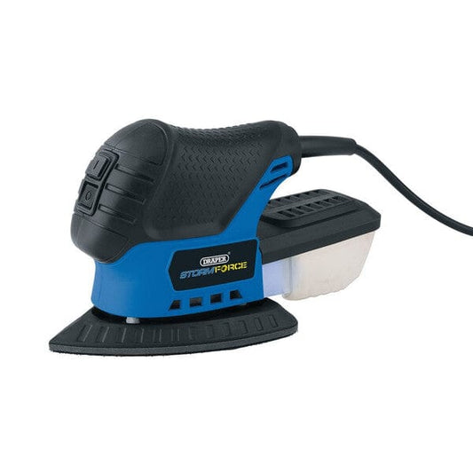 230V Tri Palm Sander 75W S/F 230 - Draper Tools and Workwear