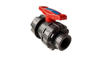 PVC Double Union 3/4" BSPF Stopcock - Best4Trade-Retail Tech Hose & Fittings