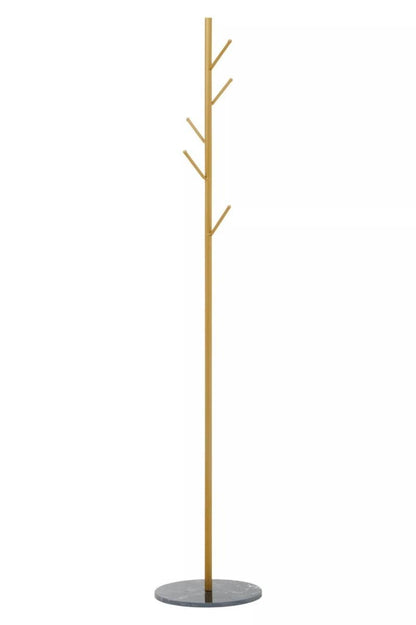 Avento Gold And Black Coat Stand