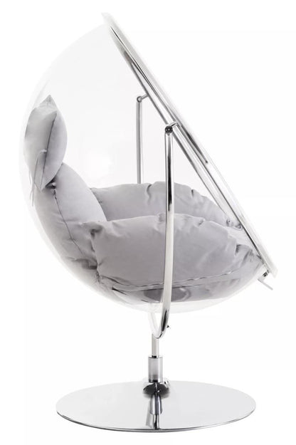 Goa Hanging Chair With Grey Cushions