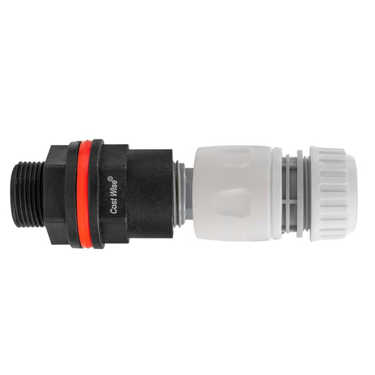 Water Butt Kit ¾” BSPM-F with Quick Connect Adaptor and Hose Connector (WL) - Best4Trade-Retail Garden watering