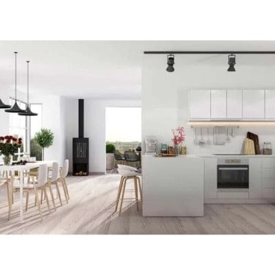 Kraus Rigid Core Luxury Vinyl Tile - Rydal Grey 1230mm x 179mm (10 Lengths - 2.2m2 per Pack) - Build4less