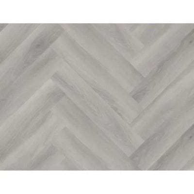 Kraus Premium Rigid Core Herringbone Plank - Owsten Grey 625mm x 125mm (30 Lengths - 2.34m2 Pack) - Build4less
