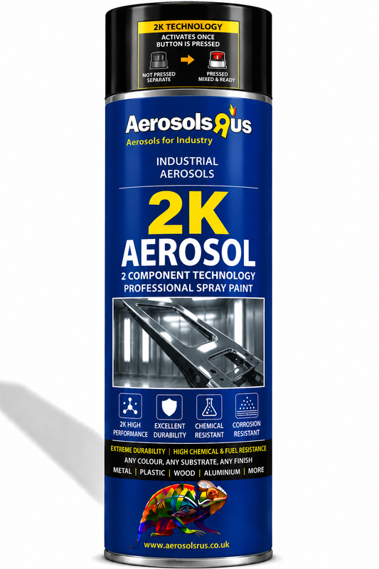 2K Aerosol Spray Paint - Any Substrate - Any Finish - Any Colour