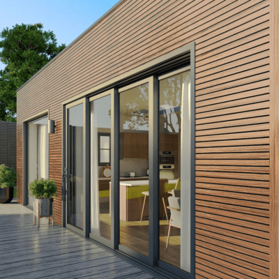 ShadowClad Exterior Composite Cladding Slatted Panel 2900mm x 175mm x 9mm - All Colours - ShadowClad