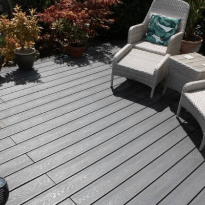 Piranha Hunter Decking Board 136mm x 25mm x 3.6m - All Colours - Piranha