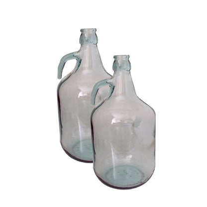 Glass Demijohn 5L 2 Pack Plain - Best4Trade-Retail Costwise Home Brewing