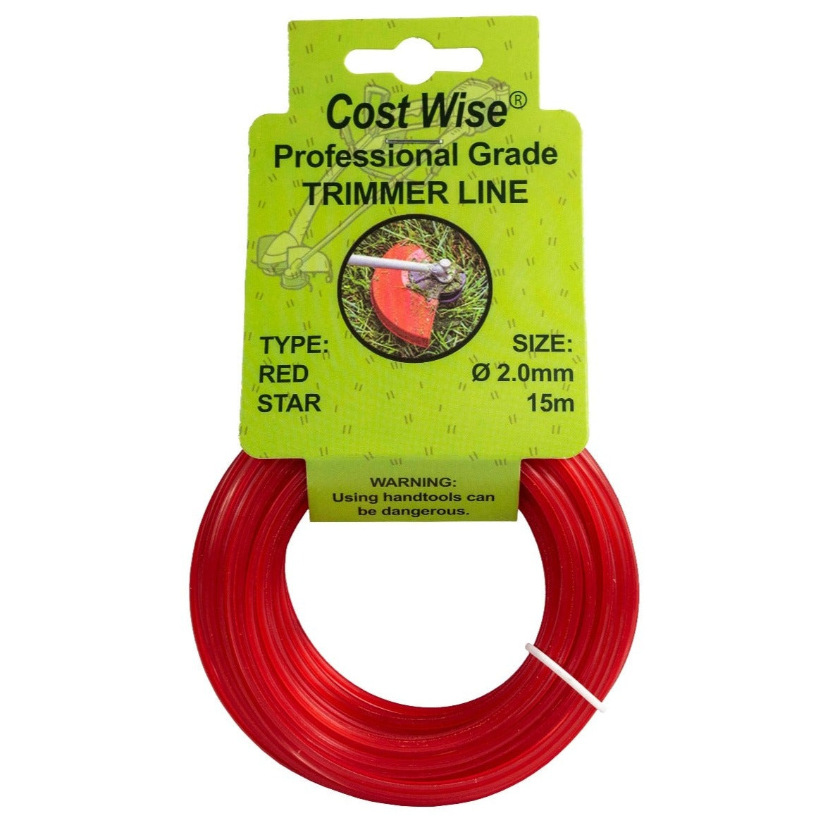 Strimmer Line Red Star 2mm x 15m - Best4Trade-Retail Garden tools & Accesories