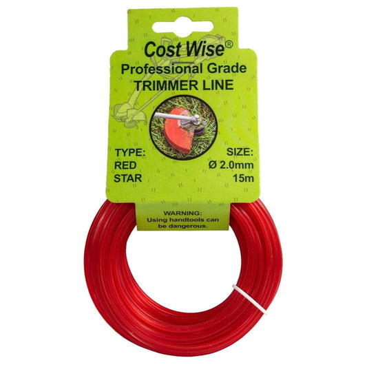 Strimmer Line Red Star 2mm x 15m - Best4Trade-Retail Garden tools & Accesories