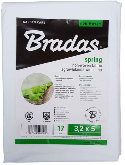 17g Non-Woven Frost Protect Fleece 3.2m x 5m