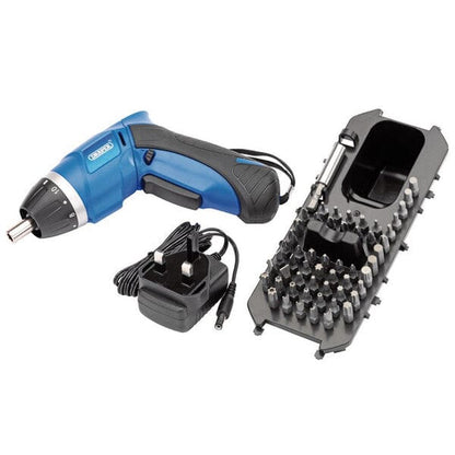 Draper 3.6V Cordless Li-Ion Screwdriver Kit - Draper