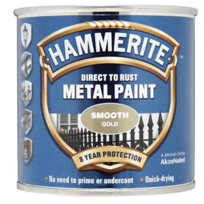 Hammerite Direct to Rust Smooth Finish Metal Paint - All Colours - All Sizes - Hammerite