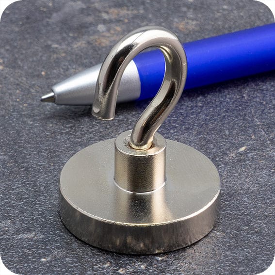Neodymium N38 Hook Pot Magnet 32mm - Magnets Direct Listing