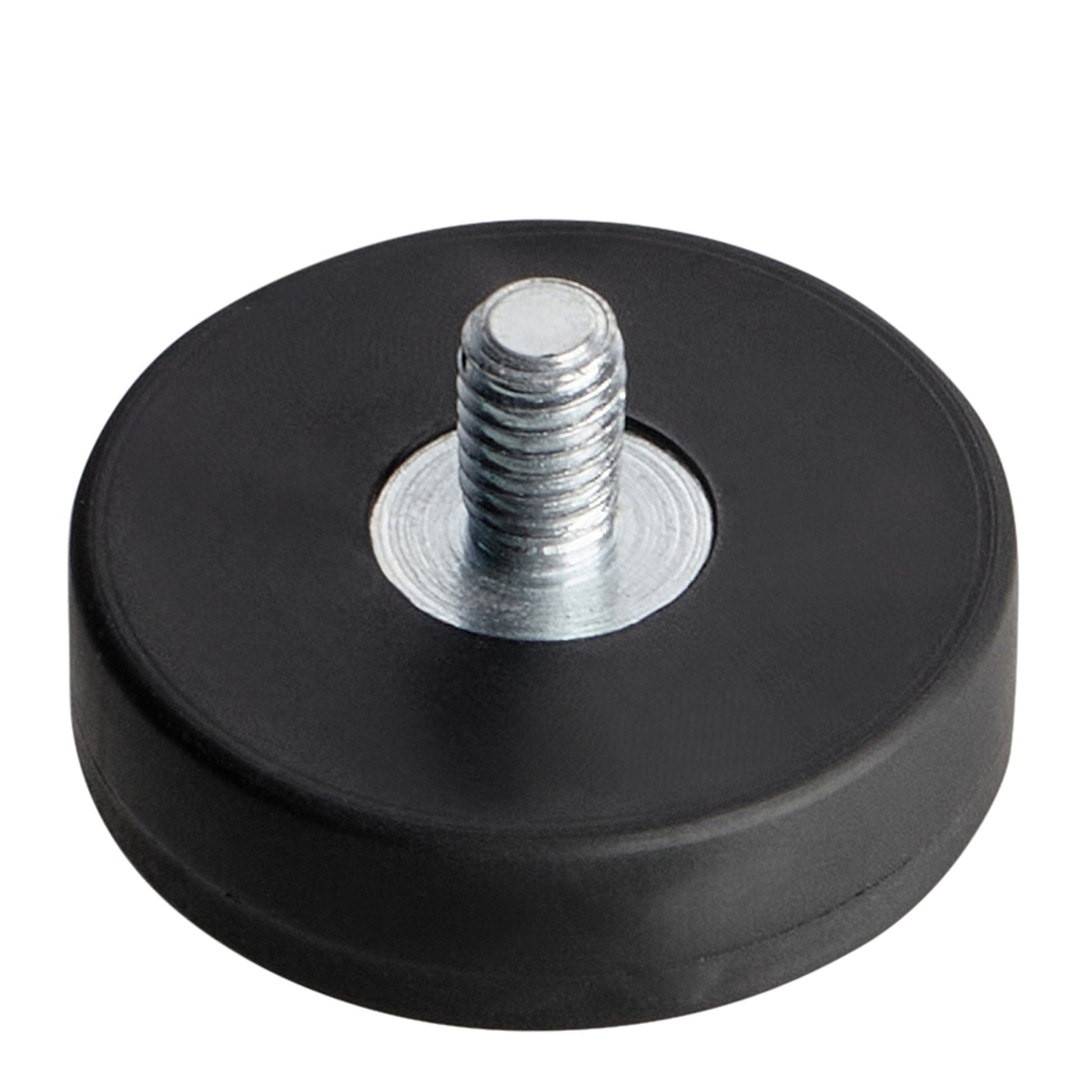 Rubber Coated Neodymium Magnet with Male Threaded Stud - 22 mm - Magnets Direct Listing