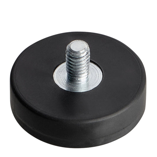 Rubber Coated Neodymium Magnet with Male Threaded Stud - 22 mm - Magnets Direct Listing