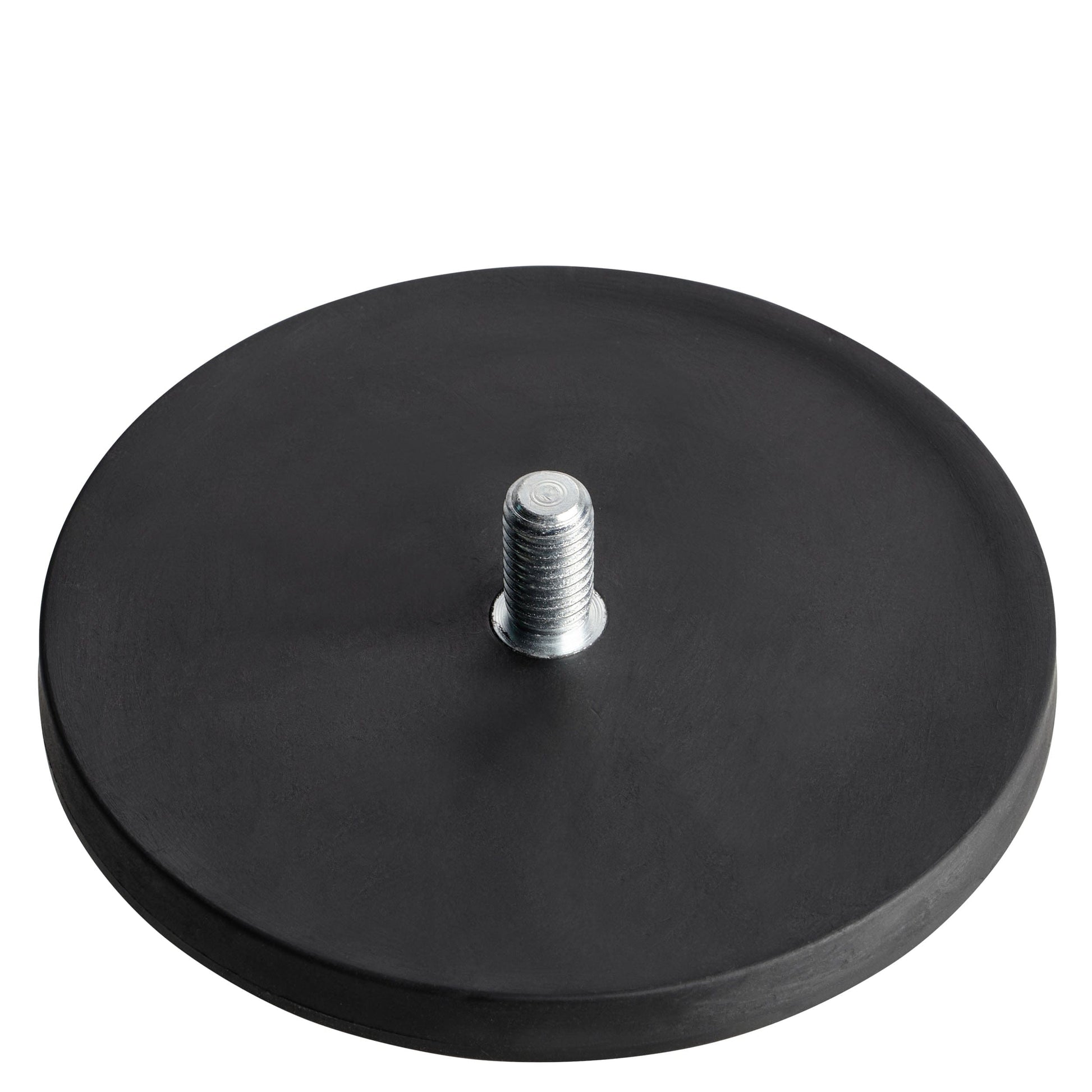 Rubber Coated Neodymium Magnet with Male Threaded Stud - 88 mm - Magnets Direct Listing