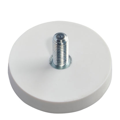 Rubber Coated Neodymium Magnet with Male Threaded Stud - 31 mm - Magnets Direct Listing