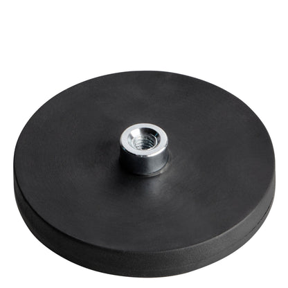 Rubber Coated Neodymium Magnet with Threaded Socket - 43 mm - Magnets Direct Listing
