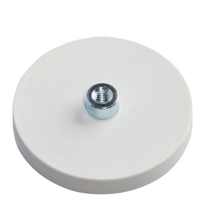 Rubber Coated Neodymium Magnet with Threaded Socket - 43 mm - Magnets Direct Listing