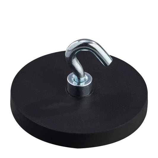 Rubber Coated Neodymium Magnet with Hook - 43 mm - Magnets Direct Listing