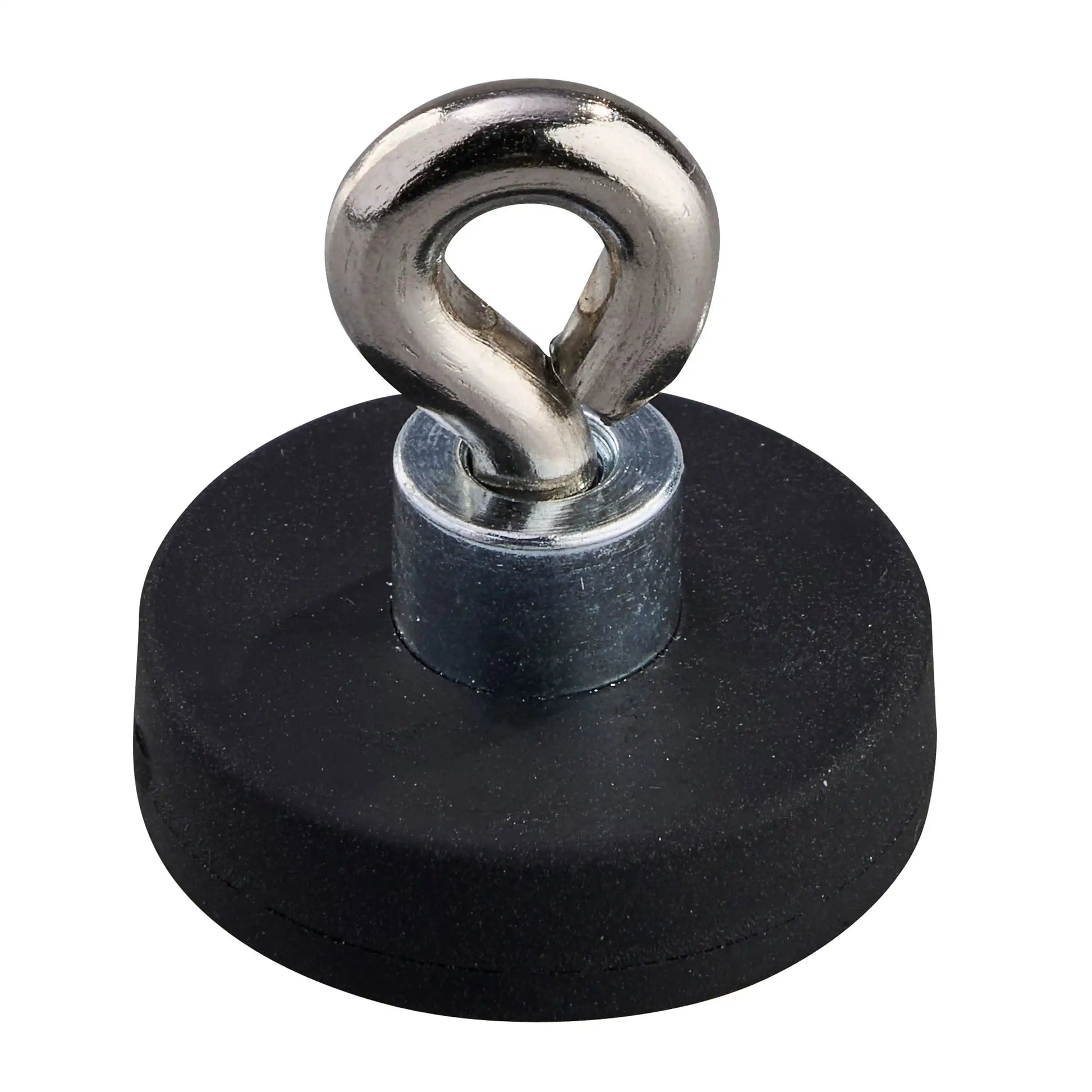 Rubber Coated Neodymium Magnet with Eye - 22 mm - Magnets Direct Listing