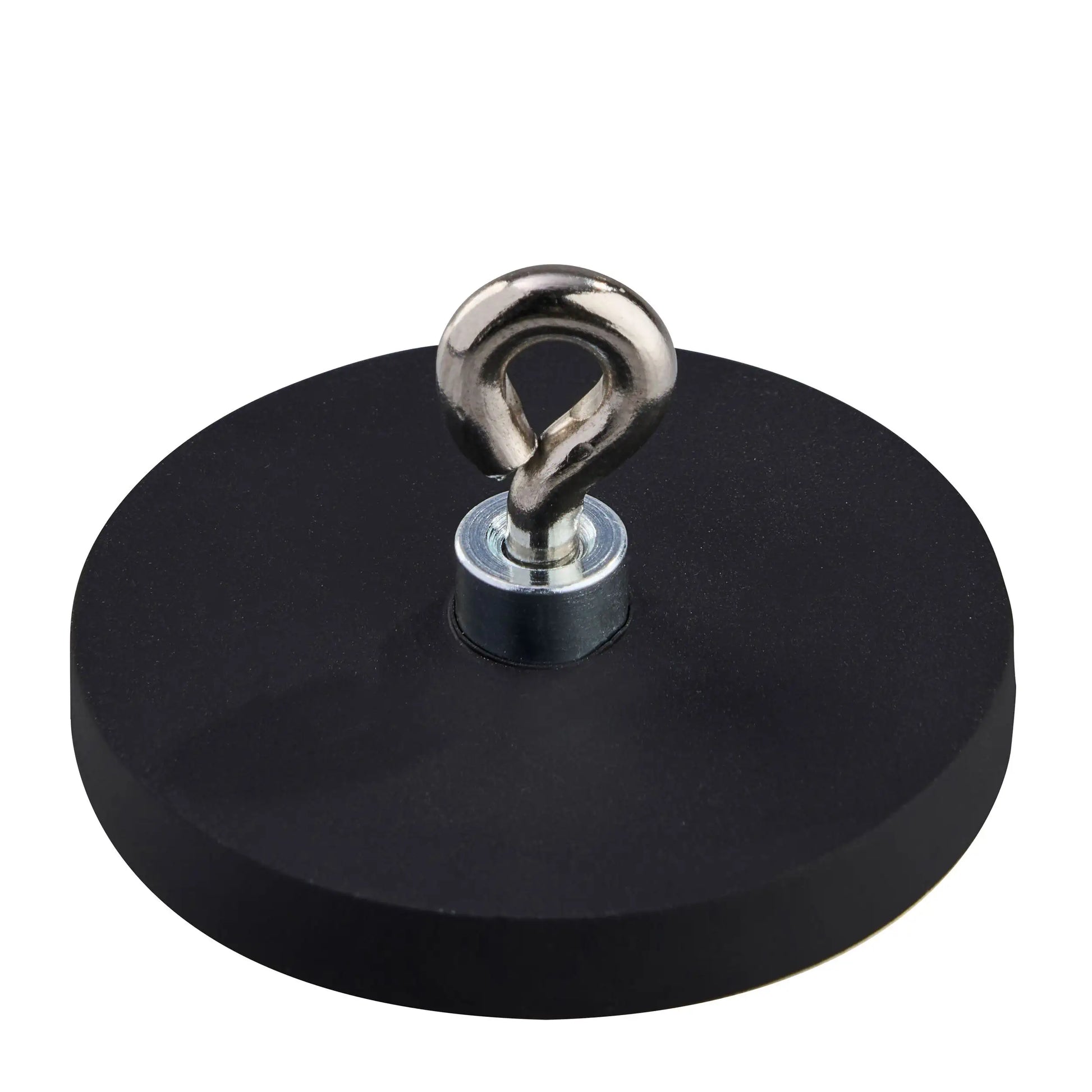 Rubber Coated Neodymium Magnet with Eye - 43 mm - Magnets Direct Listing