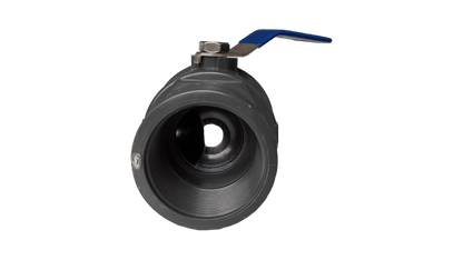 PP 1" BSPF Stopcock with Stainless Steel Ball Valve and Handle - Best4Trade-Retail Tech Hose & Fittings