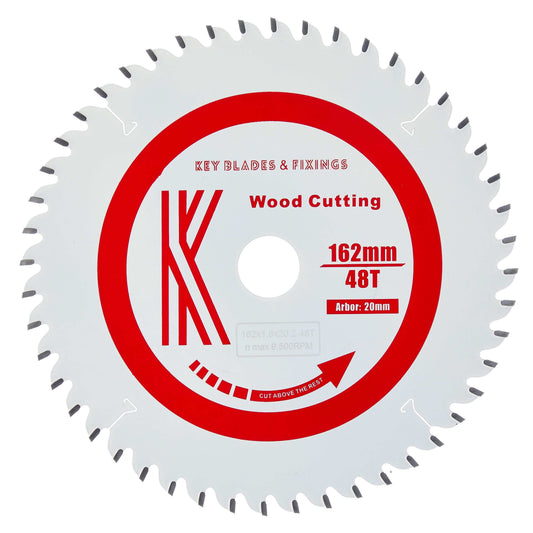 Circular Saw Blades 162mm X 20mm X 1.8mm 48 Tooth ATB Mafell Fitment - 3203