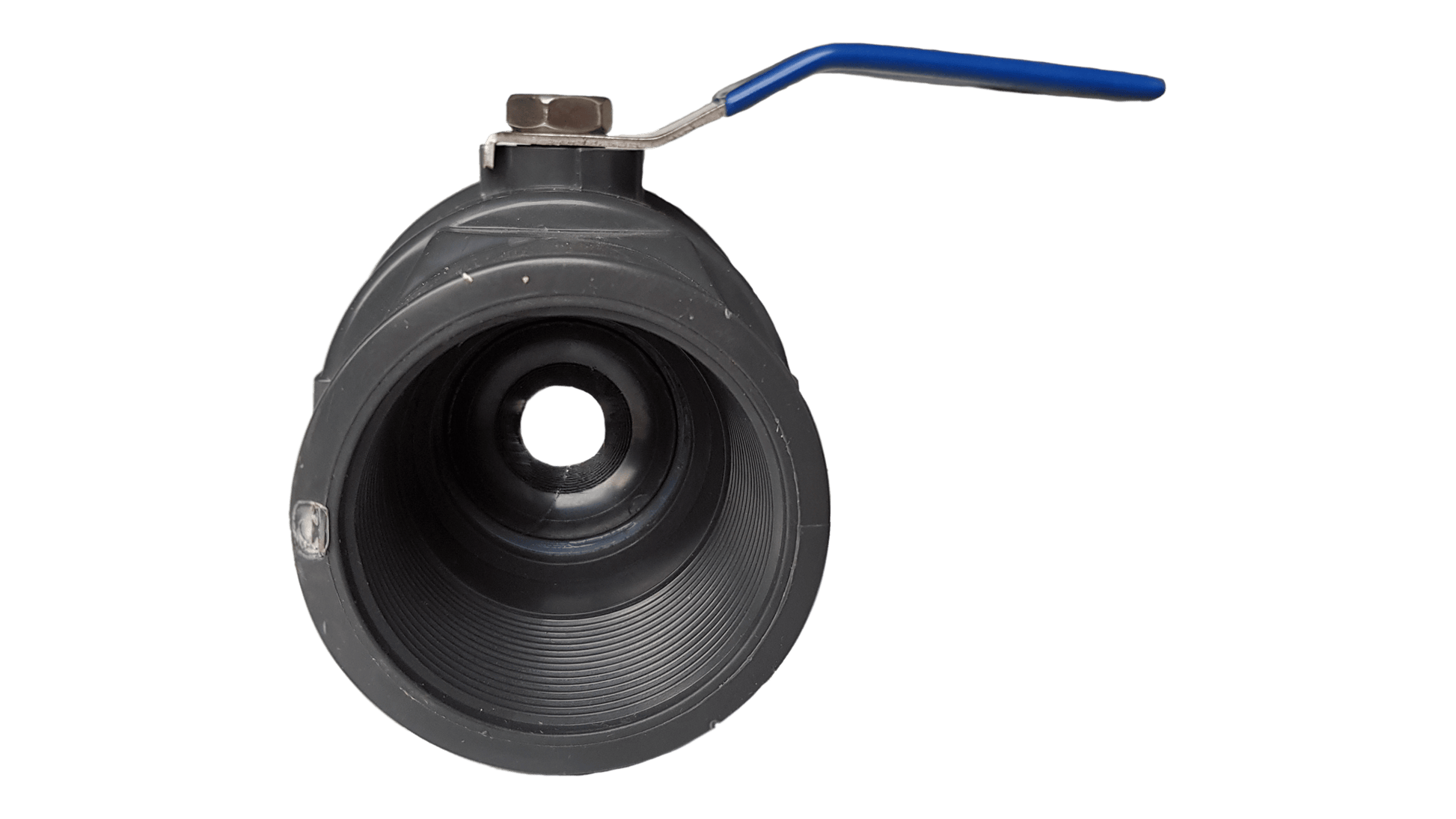 PP 1" BSPF Stopcock with Stainless Steel Ball Valve and Handle - Best4Trade-Retail Tech Hose & Fittings