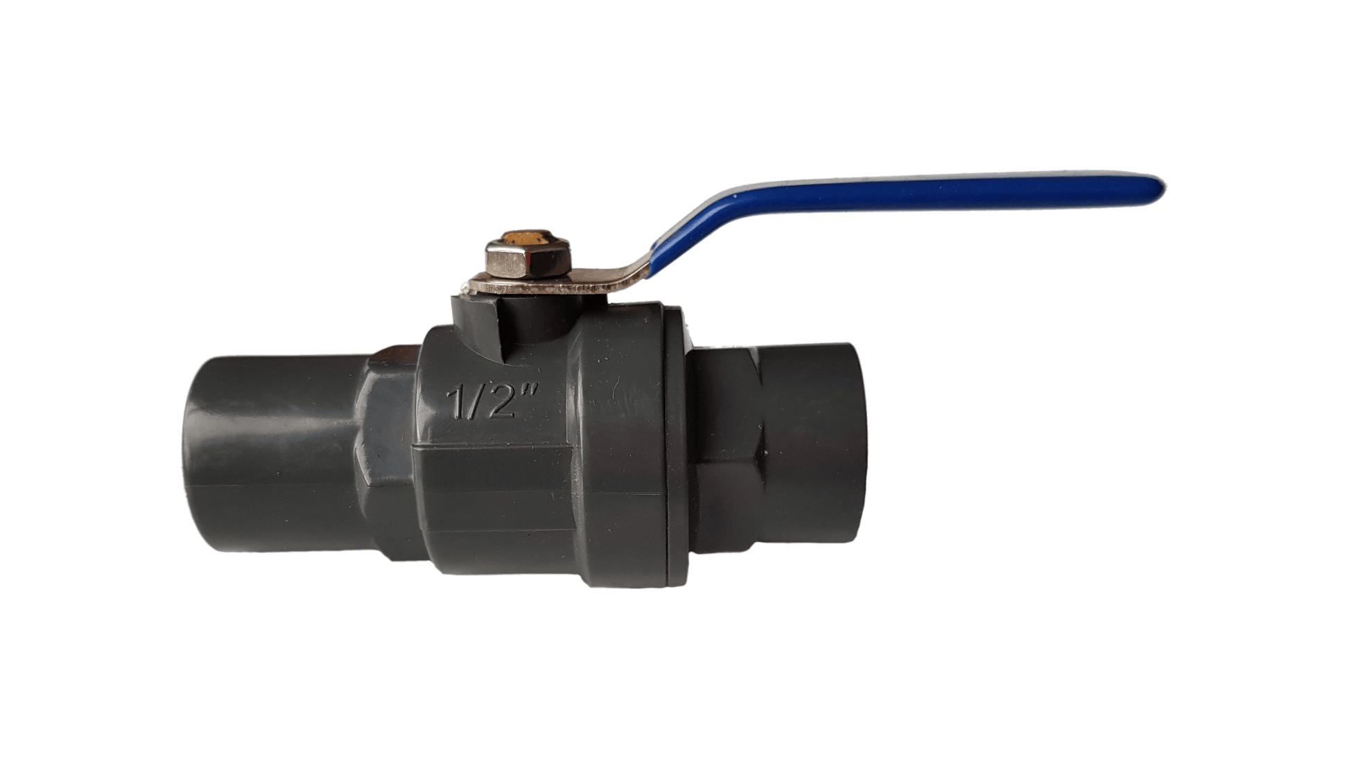 PP 1" BSPF Stopcock with Stainless Steel Ball Valve and Handle - Best4Trade-Retail Tech Hose & Fittings