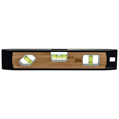 Bon Tool Aluminium and Bamboo Magnetic Torpedo Level - RHINOBUILD Bricklaying Tools