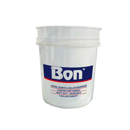 Bon Tool 5-Gallon Clear Measuring Pail (34-164) - RHINOBUILD Bricklaying Tools