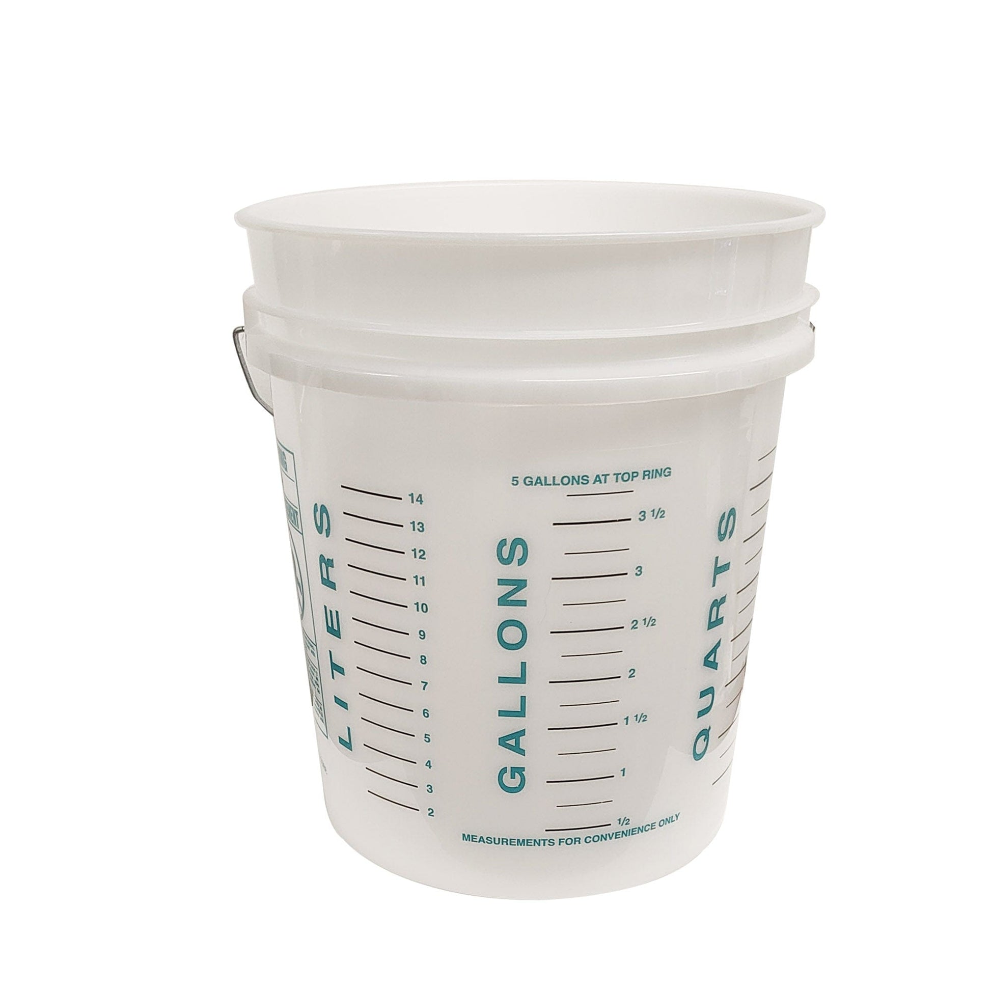 Bon Tool 5-Gallon Clear Measuring Pail (34-164) - RHINOBUILD Bricklaying Tools
