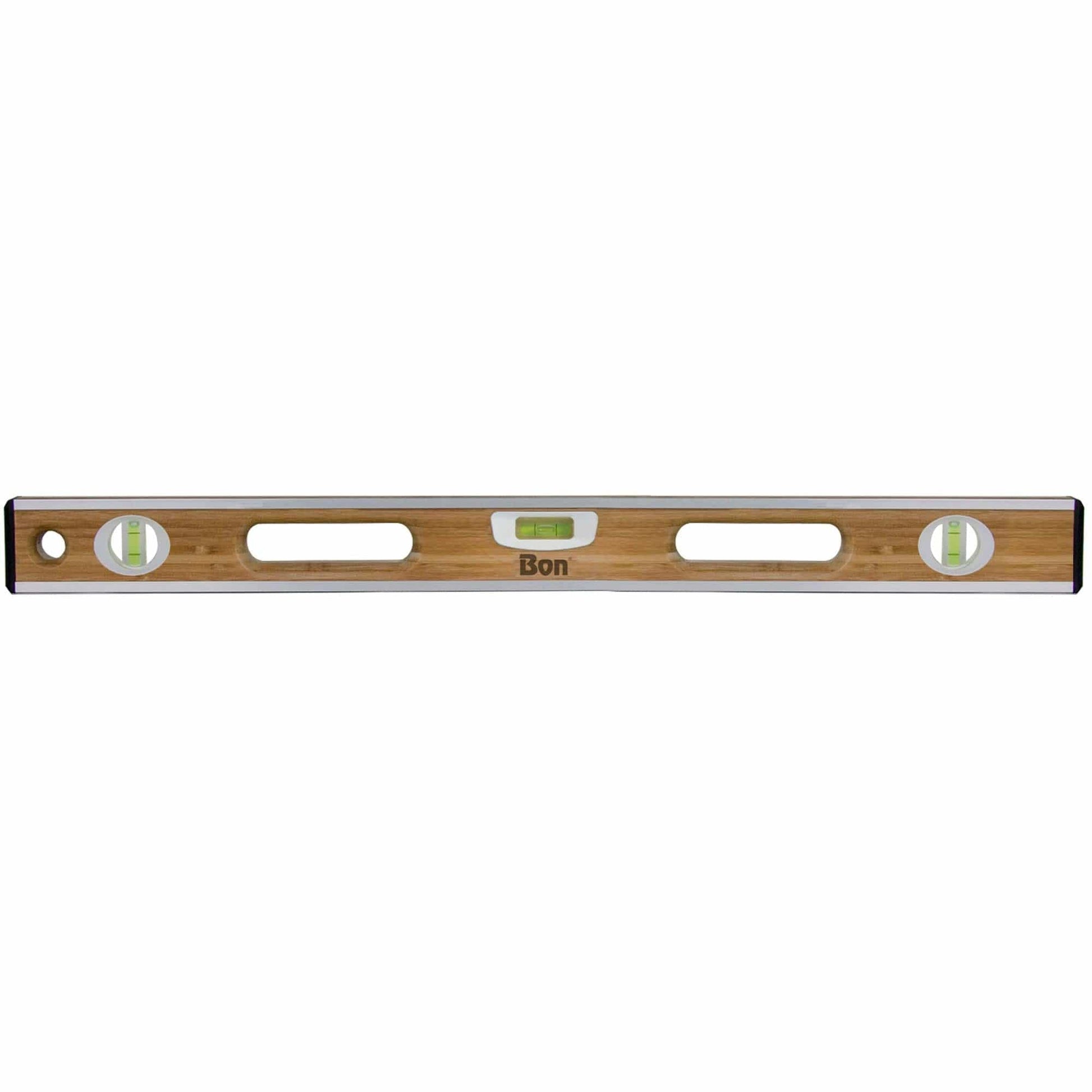 Bon Tool Aluminium Bound Laminated Bamboo Level - RHINOBUILD Bricklaying Tools