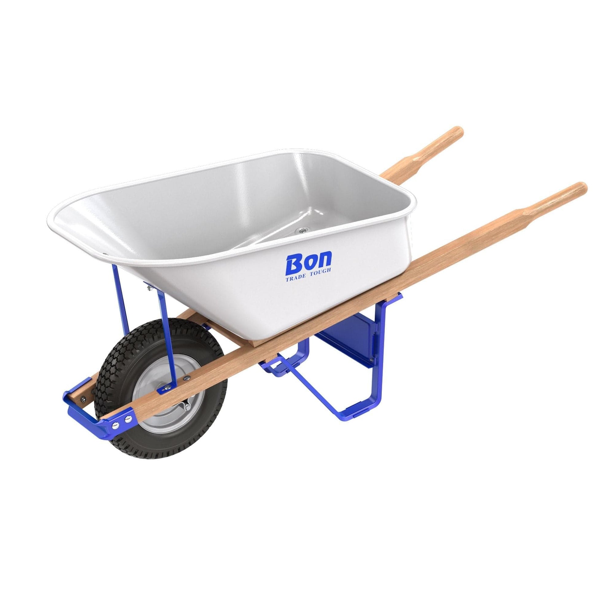 Bon Tool Trade Tough Steel Tray Wheel Barrow - RHINOBUILD Bricklaying Tools