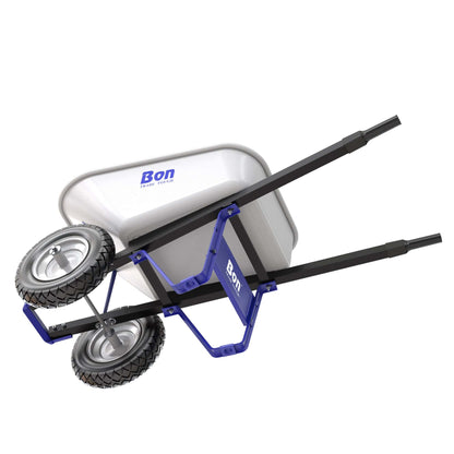 Bon Tool Trade Tough Steel Tray Wheel Barrow - RHINOBUILD Bricklaying Tools