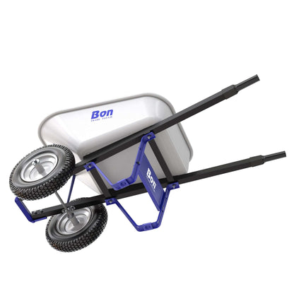 Bon Tool Trade Tough Steel Tray Wheel Barrow - RHINOBUILD Bricklaying Tools